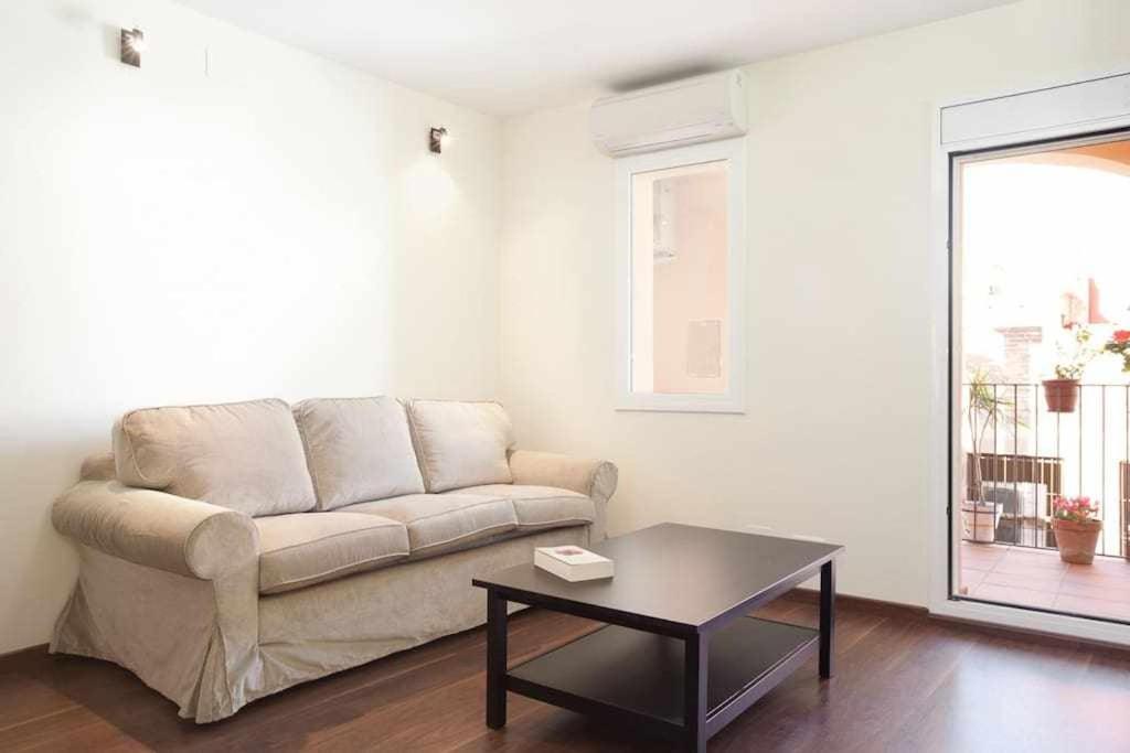 Apart Centrico Con Terraza En Gracia Barcelona Bagian luar foto